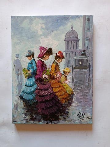 A. Pecorelli (XX) - Dame parigine