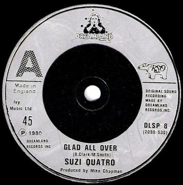 Suzi Quatro - Glad All Over, Verzenden