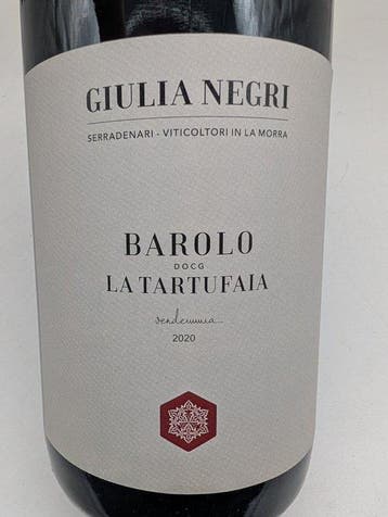 2020 Giulia Negri Serradenari La Tartufaia - Barolo - 1, Nieuw