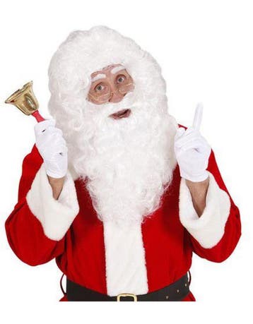 Kerstman pruik en baard, Ophalen of Verzenden, Nieuw