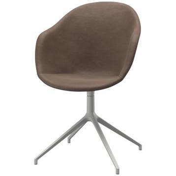 BoConcept Eetkamerstoel Adelaide Fluweel Bruin - Outlet, Verzenden, Gebruikt, Bruin, Hollywood Regency