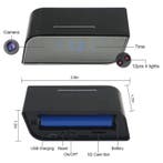 Alarm Klok met Camera en WiFi - Draadloze Smart Home, Audio, Tv en Foto, Videobewaking, Verzenden, Nieuw