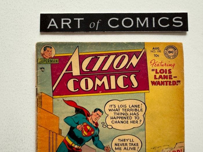 Action Comics #195 - Golden Age comicbook - 1 Comic - Eerste, Livres, BD | Comics