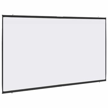 vidaXL Projectiescherm Wandmontage 108 Inch 16:9, Verzenden
