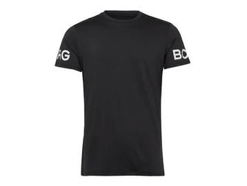 Veiling - Bjorn Borg Performance Tee Zwart - L, Kleding | Heren, Sportkleding, Nieuw