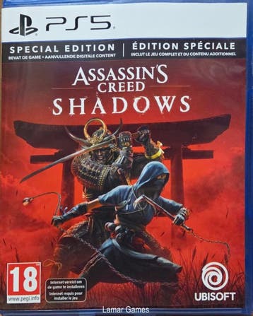 Assassins Creed Shadows Special Edition (ps5 tweedehands, Ophalen of Verzenden, Nieuw