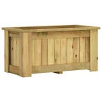 vidaXL Plantenbak verhoogd 100x50x50 cm geïmpregneerd, Verzenden, Nieuw