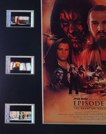 Star Wars Episode I: The Phantom Menace - Framed Film Cell, Nieuw