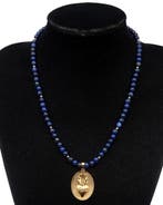 Lapis lazuli - Refuge du Sacré-Cœur - Verlossermedaille -, Antiquités & Art