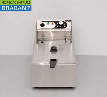 Friteuse HCB en acier inoxydable 6 litres 230V Horeca, Verzenden