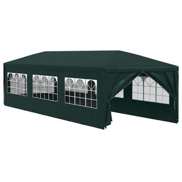 vidaXL Partytent 3x9 m groen, Verzenden, Nieuw