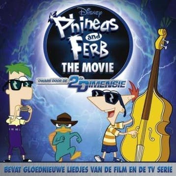 Phineas & Ferb The Movie DVD + CD, Verzenden, Nieuw in verpakking