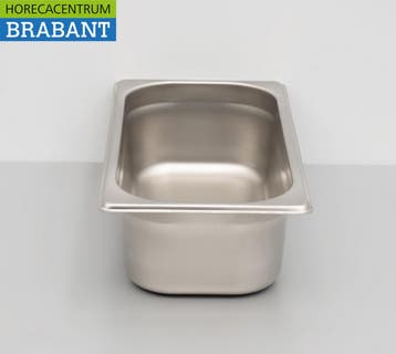 HCB, bac Gastronorm en acier inoxydable, bac GN 1/3,, Verzenden