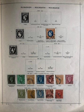 Europa 1840/1940 - Schaubeks permanente album met zeldzame