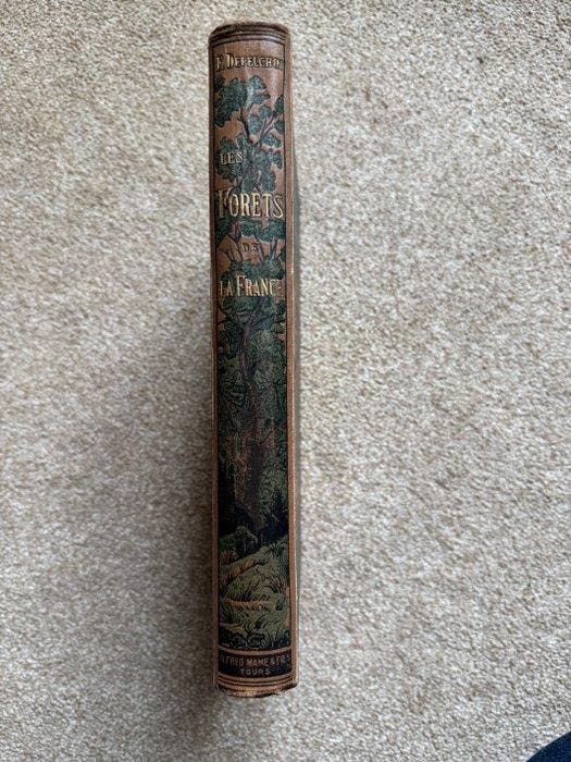 F. Depelechin - Les Forêts de la France - 1886, Antiquités & Art, Antiquités | Livres & Manuscrits