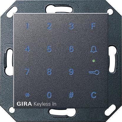 Gira Sans Clé Dans Système 55 Anthracite Clavier DAccès -, Doe-het-zelf en Bouw, Alarmsystemen, Verzenden