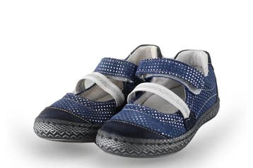 Kickers Instappers Meisjes in maat 24 Blauw, Verzenden, Schoenen