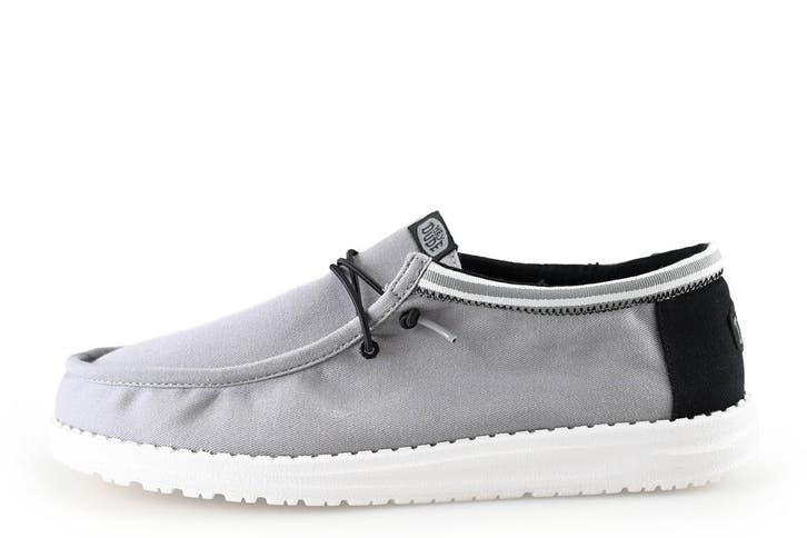 HEY DUDE Instappers in maat 47 Grijs, Vêtements | Hommes, Chaussures, Envoi