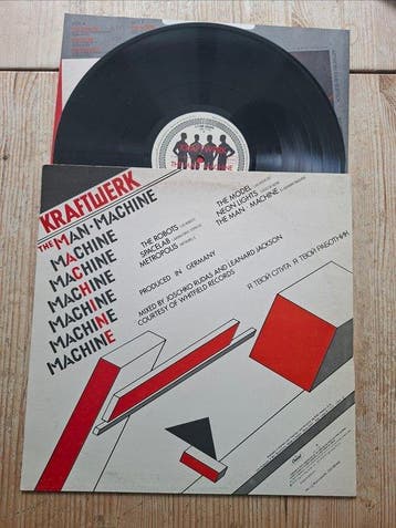 Kraftwerk - Man Machine (Rare 1978 First Spanish pressing) -, Cd's en Dvd's, Nieuw in verpakking