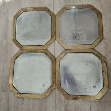 david marschal - Bord (4) - Aluminium, Brons - David