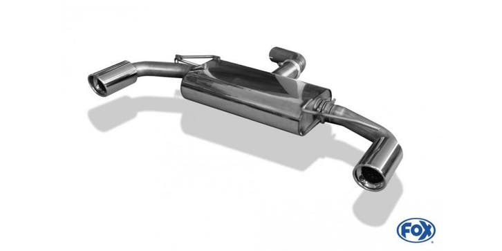 FOX VW Golf VI einddemper eind rechts/links - 1x100 type 17, Auto-onderdelen, Uitlaatsystemen, Nieuw, Verzenden