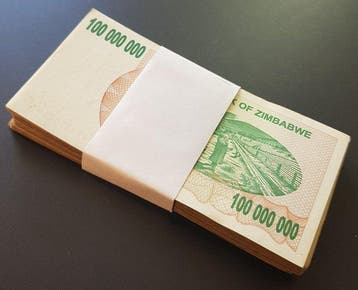 Zimbabwe. - 100 x 100 Million Dollars - 2008 - Pick 58 -
