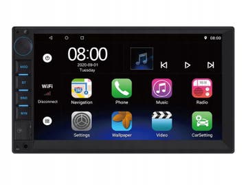 Vordon AC-8280 2-DIN Radio: 41% korting! Retour deal, Verzenden, Zo goed als nieuw