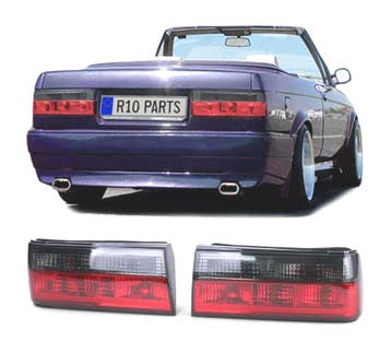 FEUX ARRIÈRE BMW E30 87-94 CABRIO 90-93 ROUGE FUMÉ, Verzenden, Nieuw