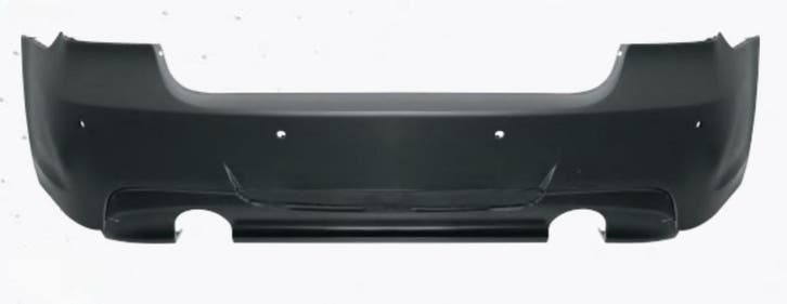 BMW E90 05-11 M-Tech achterbumper – dubbel L/R + PDC, Autos : Pièces & Accessoires, Carrosserie & Tôlerie