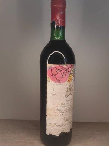 1970 Château Mouton Rothschild - Bordeaux, Pauillac 2ème, Nieuw