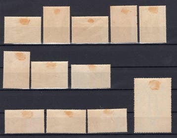 België 1933 - Restauratie van Orval-abdij – Complete set -, Postzegels en Munten, Gestempeld
