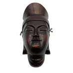 Noh masker - Handgesneden hout (Zonder minimumprijs)