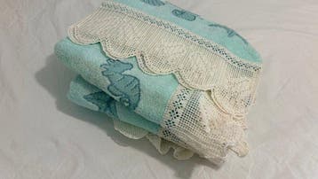 Handdoek - 100 cm - 180 cm, Antiek en Kunst