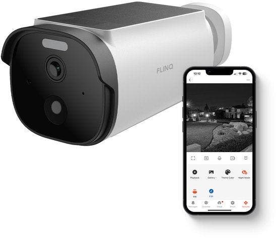 2dekans | FlinQ Slimme Beveiligingscamera Sentinel -, Audio, Tv en Foto, Fotocamera's Digitaal, Ophalen of Verzenden