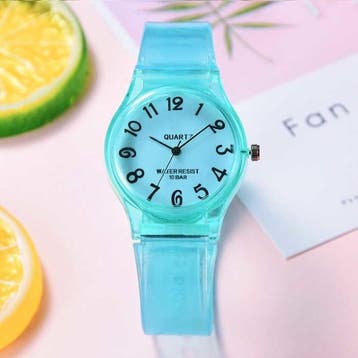 Transparant Candy Jelly Horloge Dames - Waterdicht Siliconen, Verzenden, Nieuw, Stuff Certified®