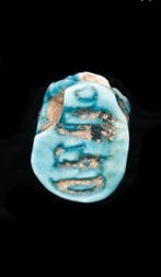 Oud-Egyptisch - Faience - Scarabee