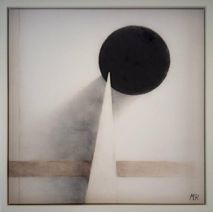 Maria Ruisi - Crystal Eclipse, Antiquités & Art, Art | Peinture | Moderne