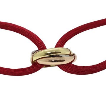 Cartier - Bracelet - Trinity - 18 carats Or blanc, Or rose,