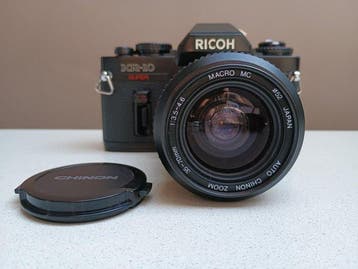 Ricoh, Chinon, Metz, Sigma Ricoh KR-10 Super / Chinon 35-70, TV, Hi-fi & Vidéo, Appareils photo analogiques