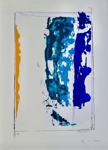 Mario Schifano (1934-1998) - Paesaggio Anemico Verticale