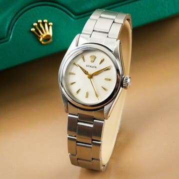 Rolex - Oyster Perpetual Vintage Textile Dial - 6221 - Homme