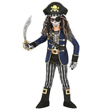 Halloween Kostuum Jongen Piraten Kapitein, Verzenden, Nieuw