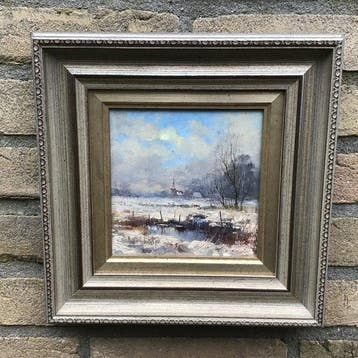 Albert Wessels (1938-2010) - Winter., Antiquités & Art