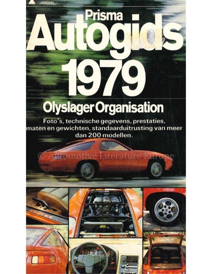 1979 PRISMA AUTOGIDS NEDERLANDS, Boeken, Auto's | Folders en Tijdschriften