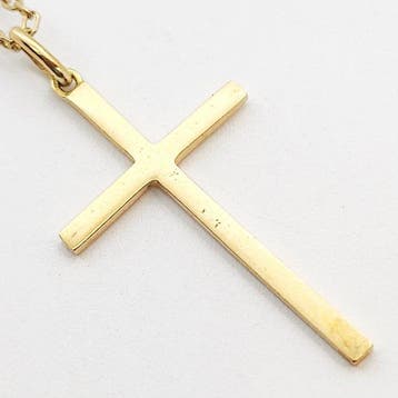 Ketting met hanger - 18 karaat Geel goud