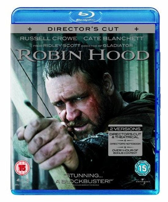 Robin Hood Directors Cut (Blu-ray tweedehands film), Cd's en Dvd's, Blu-ray, Ophalen of Verzenden