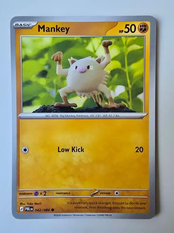 MANKEY (PITCH BLACK 042/084) (TRADING CARD), Gebruikt