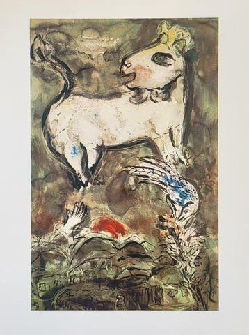 Marc Chagall (1887-1985) - 3 Estampes pour Vitraux Pour