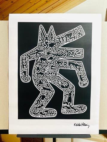 Keith Haring (after) - Dog - Années 2010