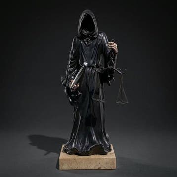Beeld, Exclusief beeld: Grim Reaper 40 cm / 5.9 kg (Santa